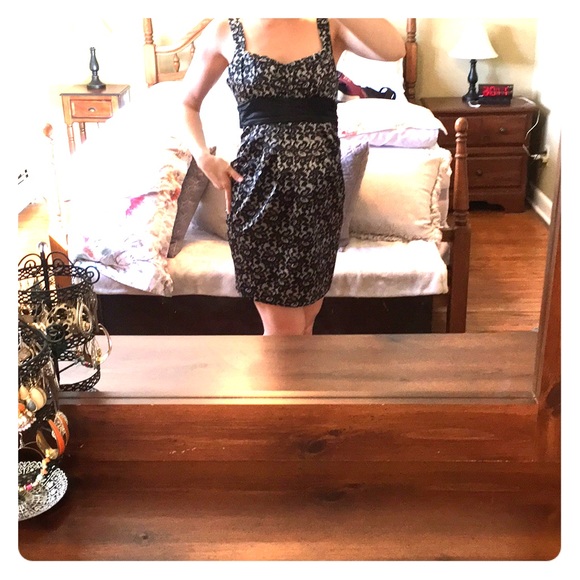 CITY TRIANGLES Black Dress - Picture 1 of 6